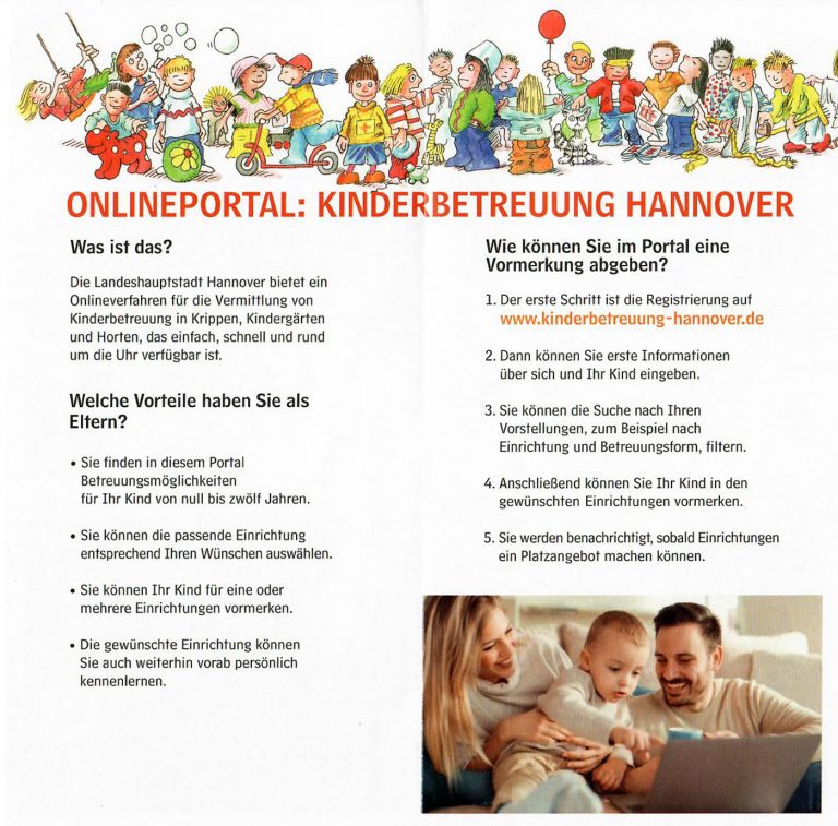 Anmeldung – Kita Kleine Königskinder Hannover